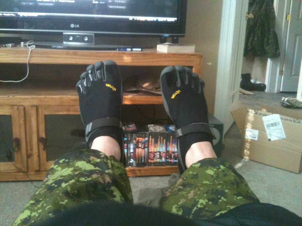 Vibram FiveFingers and the Military