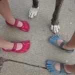 Five fingered feet and padded paws. Beatrice, NE