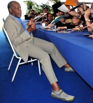 Danny Glover Rocks FiveFingers in a Suit