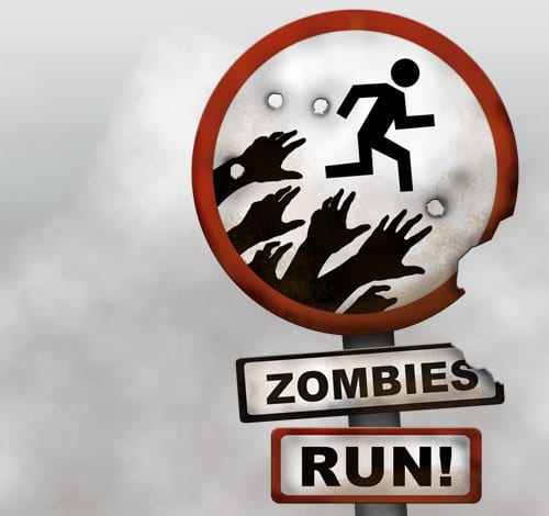 Chased By Zombies