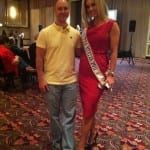 Wearing FiveFingers in a Photo with Mrs. United States 2011
